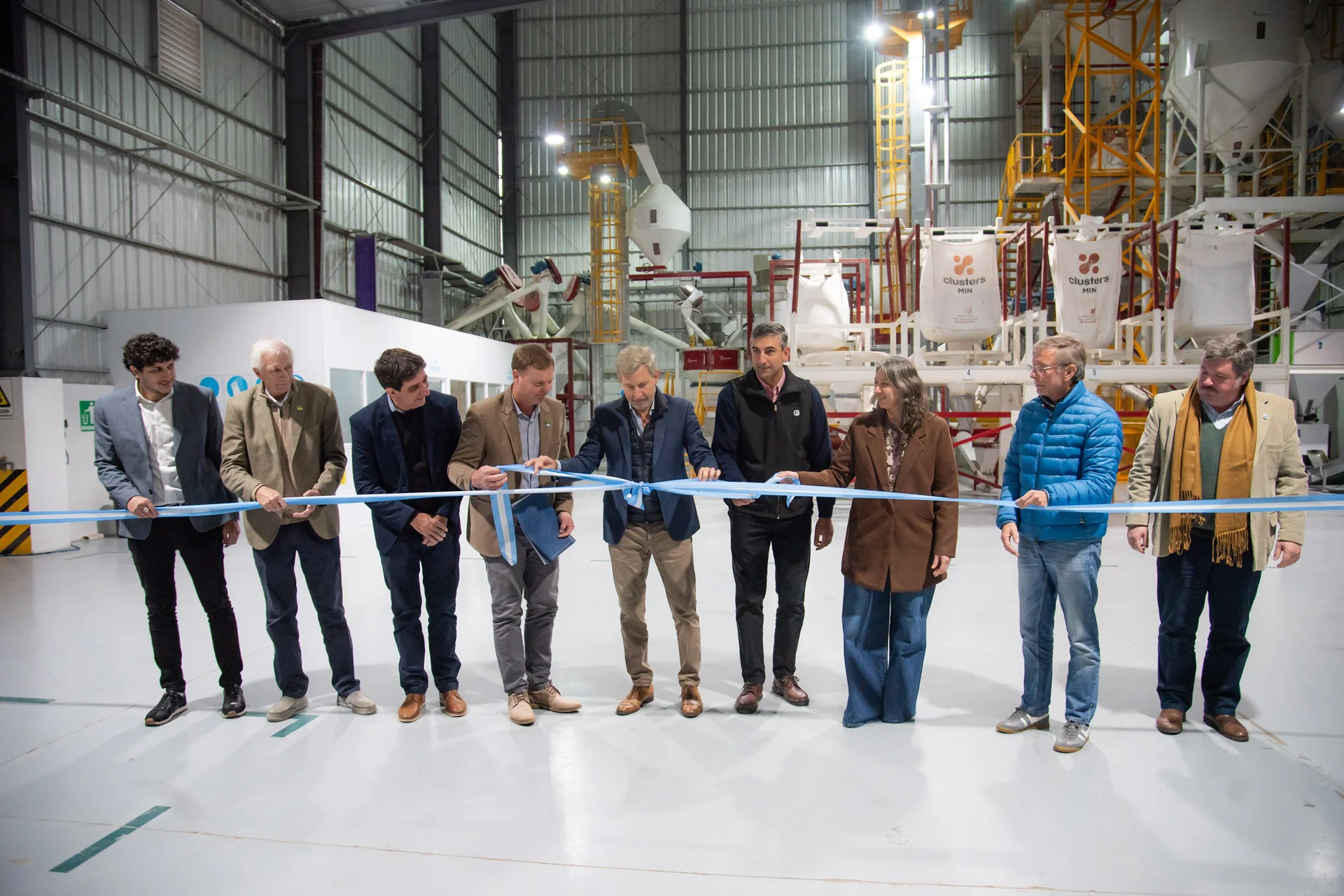 Frigerio inauguró una planta de alimentos balanceados en Hasenkamp que adhirió al RINI