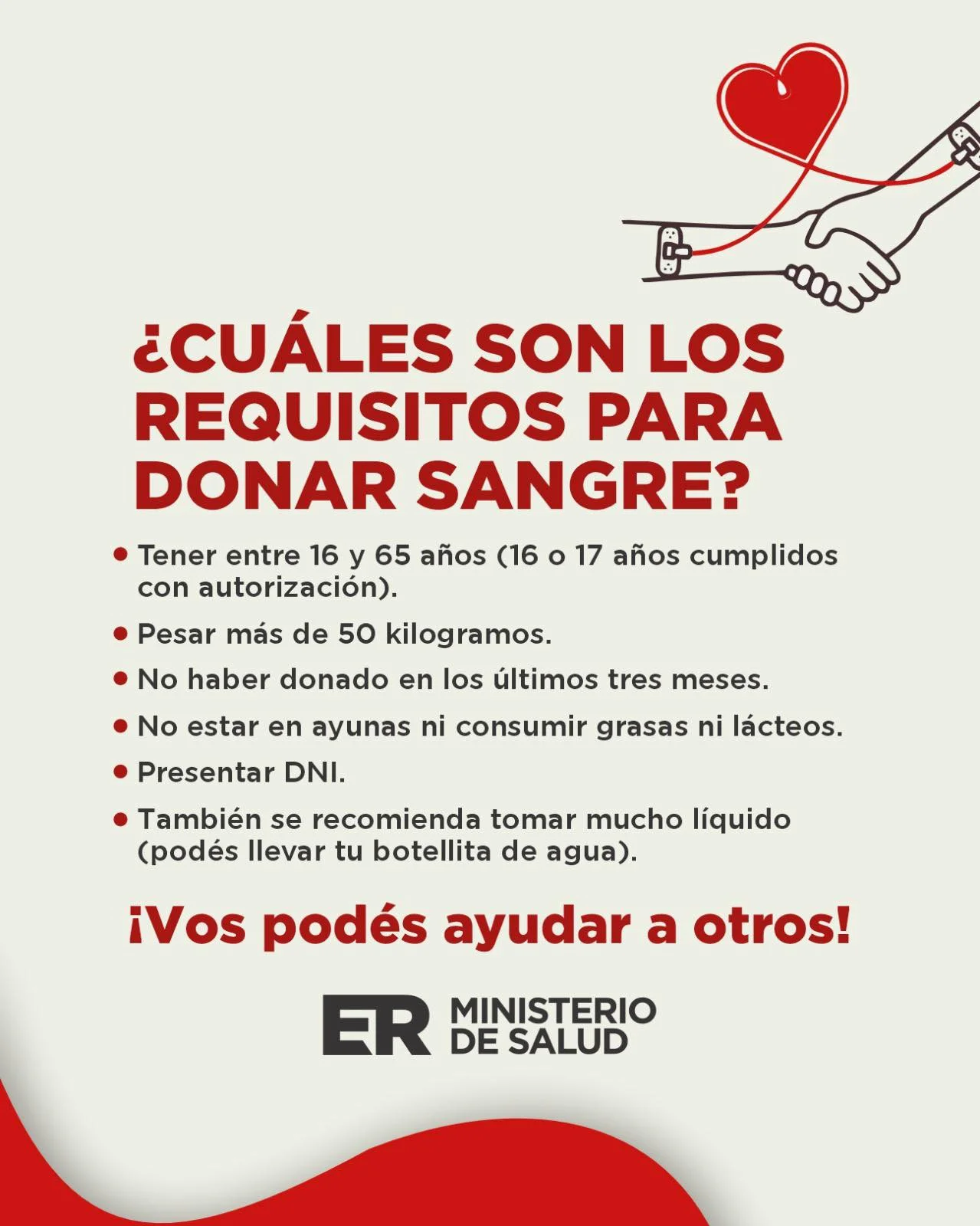 Impulsan la adhesión entrerriana a la Ley Nacional del Donante Voluntario de Sangre