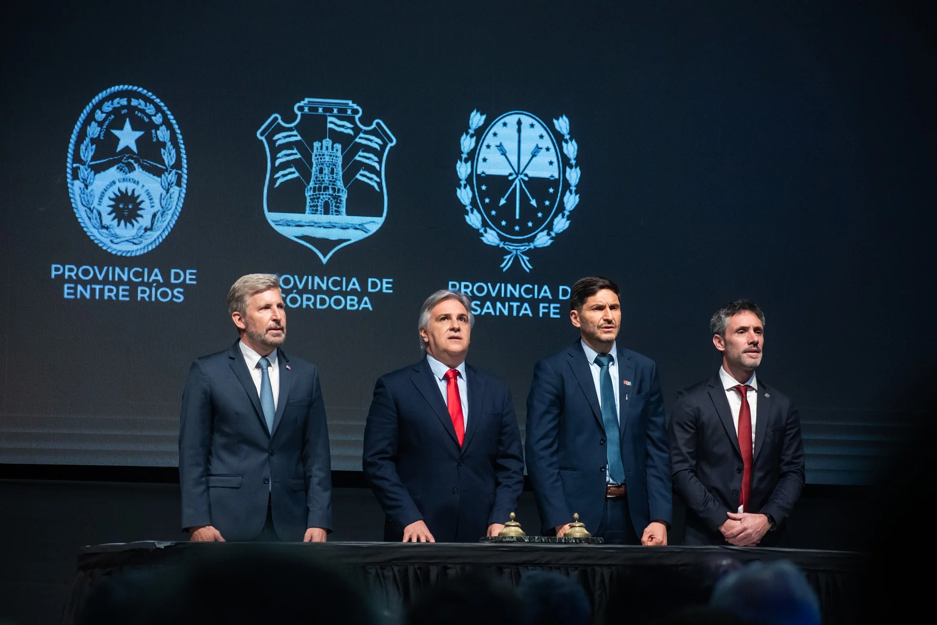 Frigerio asumió la presidencia pro tempore de la Región Centro