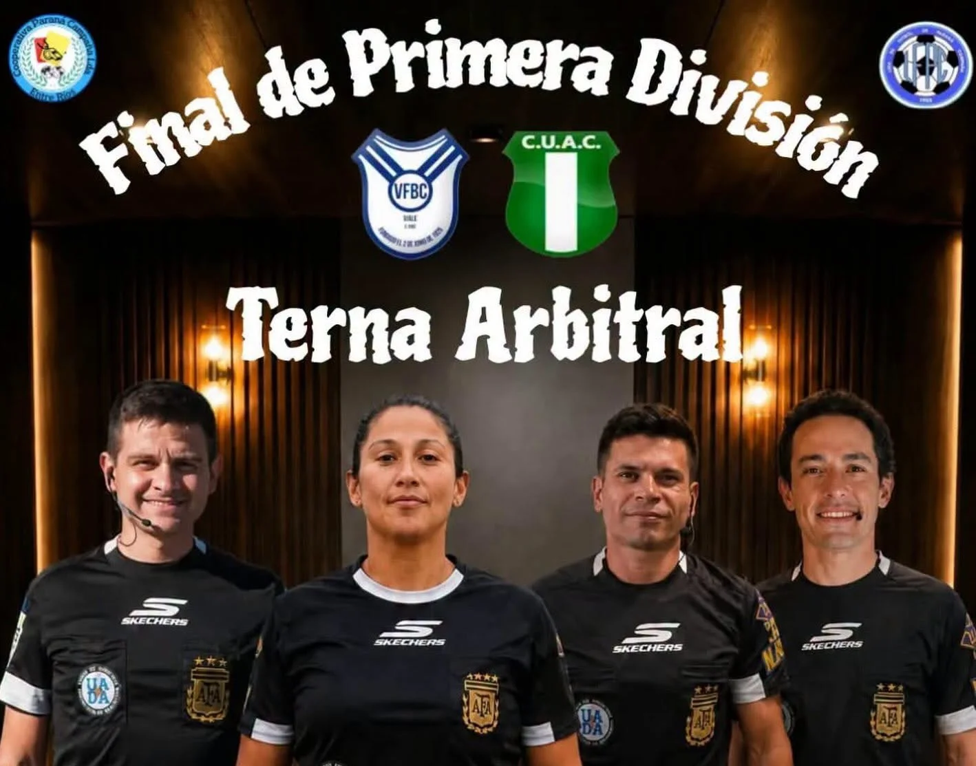 Fútbol de Paraná Campaña - Terna arbitral confirmada para la gran final